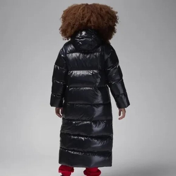 Air Jordan Therma Down Fill Parka Jacket Size Large Women Black FV7143-010 - Picture 2 of 7